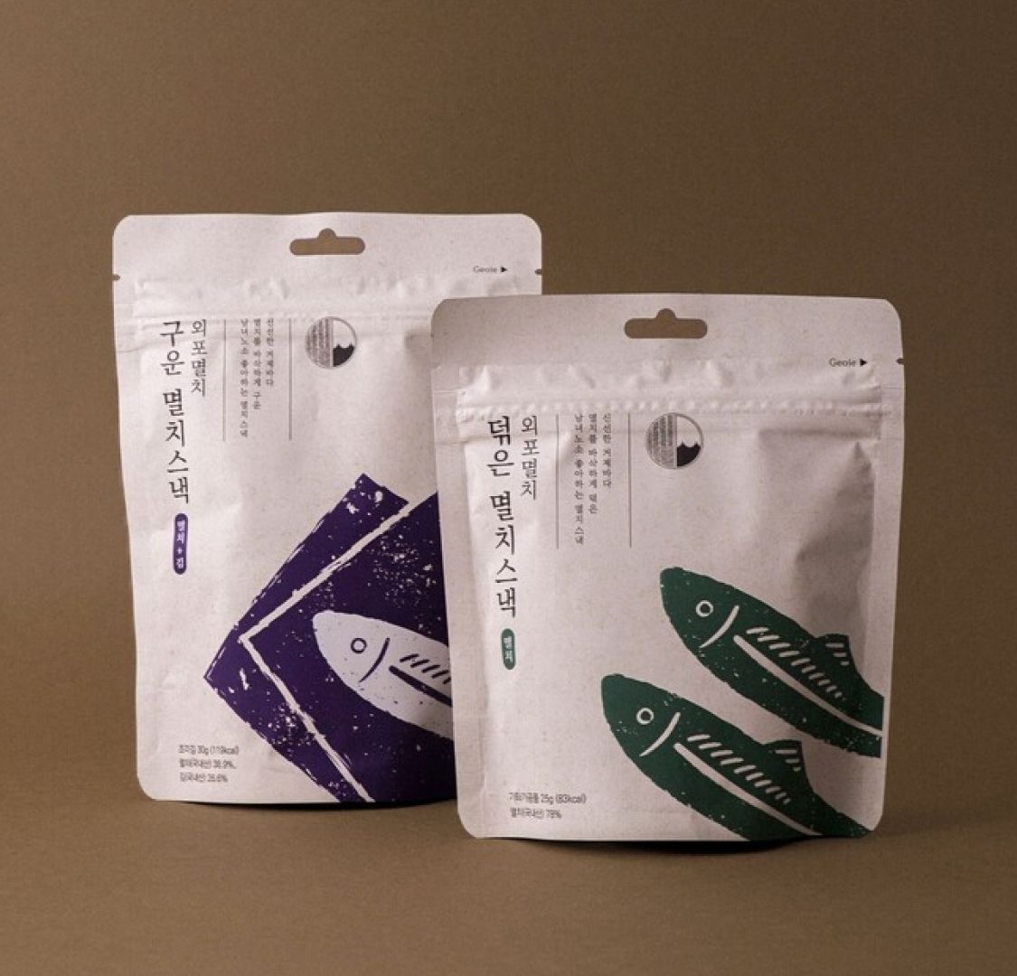 멸치스낵 2종 (구운/덖은)