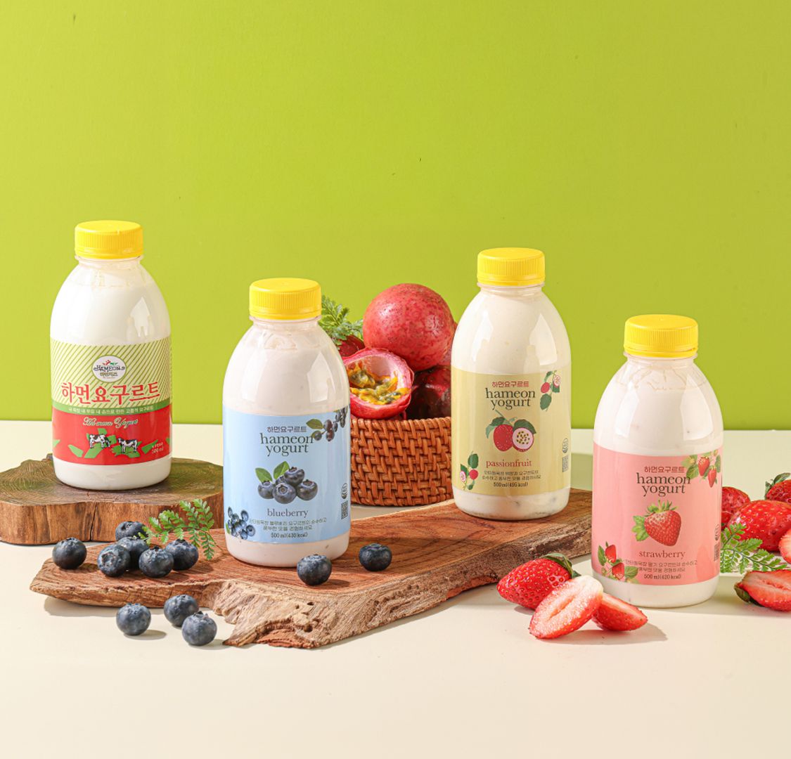 하먼요구르트 4종 (각 500ml)