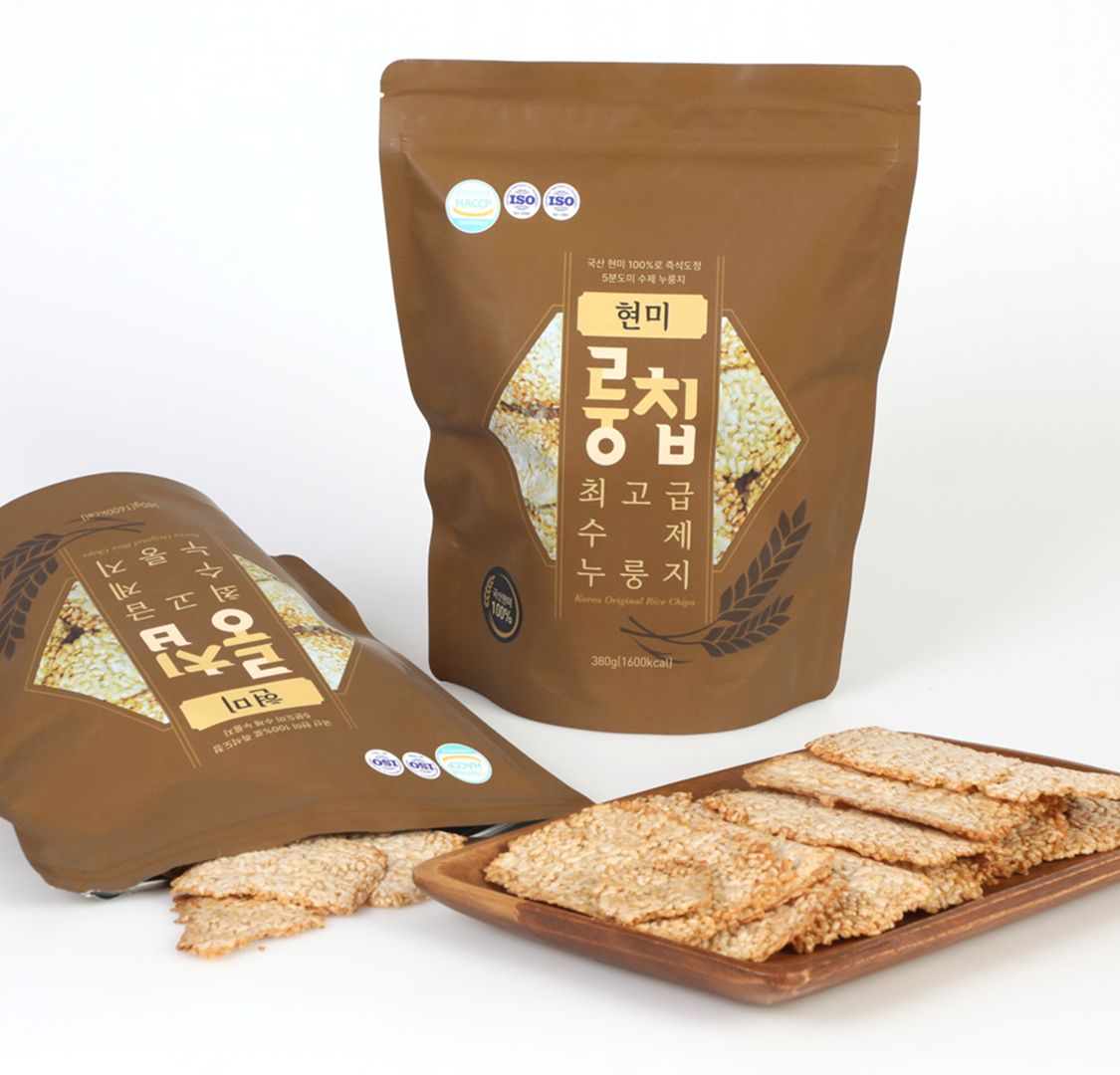 [픽업][더케이이츠] 할매손 현미 룽칩 380g 2봉